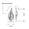 Better Jewelry, Mussel shell .925 Sterling Silver Earrings - 2 of 3