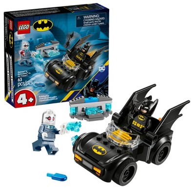 LEGO DC Batman & Batmobile vs. Mr. Freeze Building Toy for Preschoolers 76301