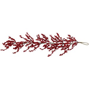 Northlight Berries Artificial Christmas Garland - 45" - Red - 1 of 4