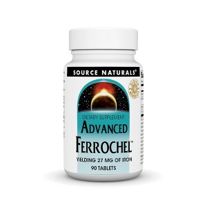 Advanced Ferrochel by Source Naturals, Inc.  -  90 Tablet - 1 of 3