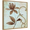 Amanti Art Floral Souvenir 2 by Okre Canvas Wall Art Print Framed 22 x 22-in. - 3 of 4