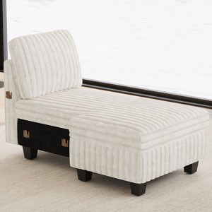 Belffin Modular Sectional Storage Chaise Module for Modular Sectional Sofa Left-Facing Chaise - 1 of 4