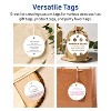 Avery Printable Round Tags with Sure Feed Technology, 3" Diameter, Matte White Cardstock, Print-to-the-Edge, Laser/Inkjet, 60 Total - 3 of 4