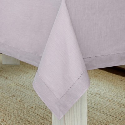 Solino Home Pure Linen Cotton Blend Tablecloth - Thumbnail 5