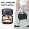 Karl Home Luggage Sets 4 Piece, PP Hard Shell Suitcase 12 inch 20 inch 24 inch 28 inch Luggage Sets Double Wheels with TSA Lock Black - 4 of 4