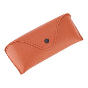 Unique Bargains Snap Button Portable Eyeglasses Case 6.89"x2.95"x1.77" - 1 of 3