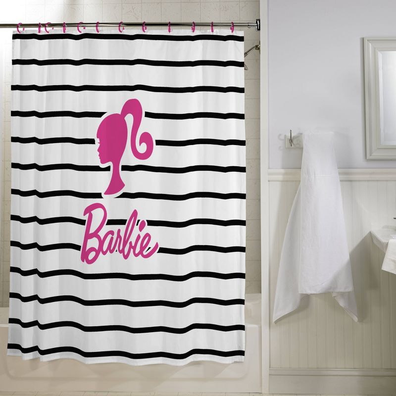 Barbie Kids&#39; Shower Curtain, 1 of 3