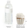 Big Dot of Happiness Tan Stripes - Simple Party Decorations - Party Cupcake Wrappers - Set of 12 - 3 of 4