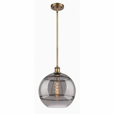 Rochester - 1 Light Stem Hung Mini Pendant In Industrial Style-13.38 Inches Tall and 12 Inches Wide