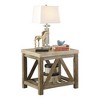 Anybear 1pc End Table with Bottom Shelf - 2 of 3