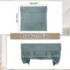 Unique Bargains Tie Up Blackout Privacy Door Curtain 1 Panel - 2 of 4