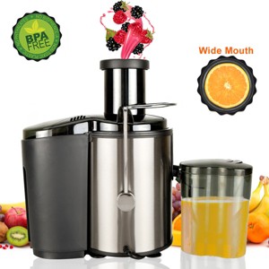BestParts 800W Multi-Function Electric Juicer – 110V Home Use, Stainless Steel, Black - 1 of 4