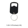 Unique Bargains Bottle Opener Standard Bottle Opener Small Hand Clean Only Stainless Steel 1.22"x1.97" 1Pcs - 3 of 4