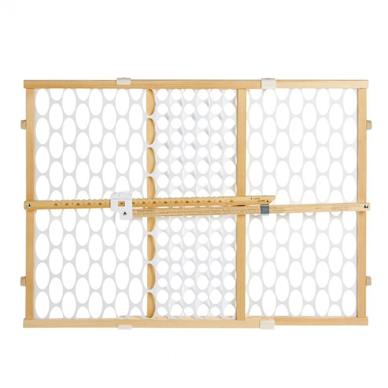 Toddleroo by North States Quick-Fit Oval Mesh Gate, 3 of 9