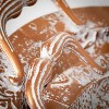 Sullivans Embossed Tray Multicolor 3.25"H Metal Set of 2 - 2 of 3