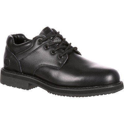 Men's SlipGrips Slip Resistant Work Oxford, SG4290, Black