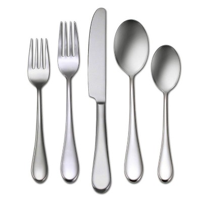 thumbnail image 2 of ONEIDA Icarus Glossy Stainless Flatware – Beveled Tip Plain Thick Handle – Choose Pieces, 18/10 China/Vietnam 2 of 3