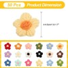 Unique Bargains Cotton Handmade DIY Floral Embroidered Applique Patches 50 Pcs - 2 of 4