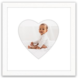 Americanflat Picture Frame with Oval Mat Insert and Shatter-Resistant Glass - Signature Collection - Photo Frame for Wall Display - 1 of 4