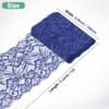Unique Bargains Elastic Lace Fabric Ribbon Stretchy Trim W Floral Pattern for Bridal Wedding 1 Pc - 3 of 4