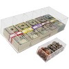 Nadex Coins™ 5-Compartment Currency Tray with Coin Tray in Clear - 2 of 4