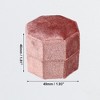Unique Bargains Octagon Velvet Ring Box 2 Slots for Wedding Ceremony Proposal Engagement Birthday 1 Pc - 4 of 4