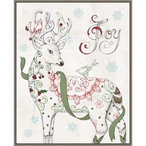 Amanti Art Christmas Season IV by Daphne Brissonnet Canvas Wall Art Print Framed 23-in. x 28-in. - 1 of 4