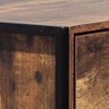 CAVINAS Bedroom Dresser,Wood Storage Dressers & Chest of Drawers with Steel Frame and 4/6 Drawer for Living Room,Entryway,Rustic Brown - 4 of 4