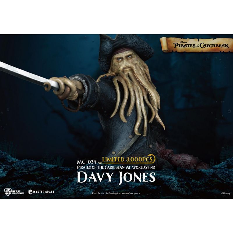 Disney Pirates of the Caribbean Master Craft Davy Jones (Master Craft), 4 of 9