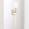 Capital Lighting Gwyneth 1 - Light Wall Light in  Winter Gold - 3 of 4