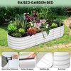 ODK Raised Garden Bed, Large Outdoor Planter Boxes Kit with Galvanized Steel, Open-Ended Base Design, Durable Raised Bed for Gardening - 4 of 4