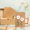 Sustainable Greetings 48 Pack 4 x 6-inch Kraft Blank Cards and Envelopes - DIY Greeting Notes for Birthday, Invitations and All Occasions - 3 of 4