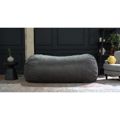 OUTSUPPLY Bean Bag Chair, Cylindrical Lounger with Removable Washable Cover, Multiple Colors Available