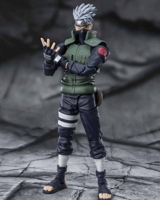 Bandai Naruto Shippuden S.h.figuarts Kakashi Hatake Famed 