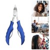 Unique Bargains Toe Nail Clippers Professional Kit 4 Pcs - 4 of 4