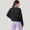 Anna-Kaci Active Women's Long Sleeve Crew Neck Fashion Pullover Top with Relaxed Fit and Ribbed Cuffs - 3 of 4
