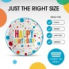 Crown Display Birthday Paper Plates Disposable Plates for Birthday Party- 50 Count - 3 of 4