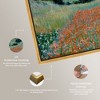 Art Remedy Claude Monet - Poppy Field in a hollow near Giverny Classic Monet Art Prints Framed - 4 of 4