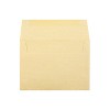 JAM Paper A7 Parchment Invitation Envelopes 5.25 x 7.25 Antique Gold Recycled 78758 - 2 of 2