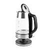 Aroma 1.7L Glass Electric Kettle: Stainless Steel Lid, Automatic Shut-Off, Ergonomic Handle, 1500W, Clear - 3 of 4