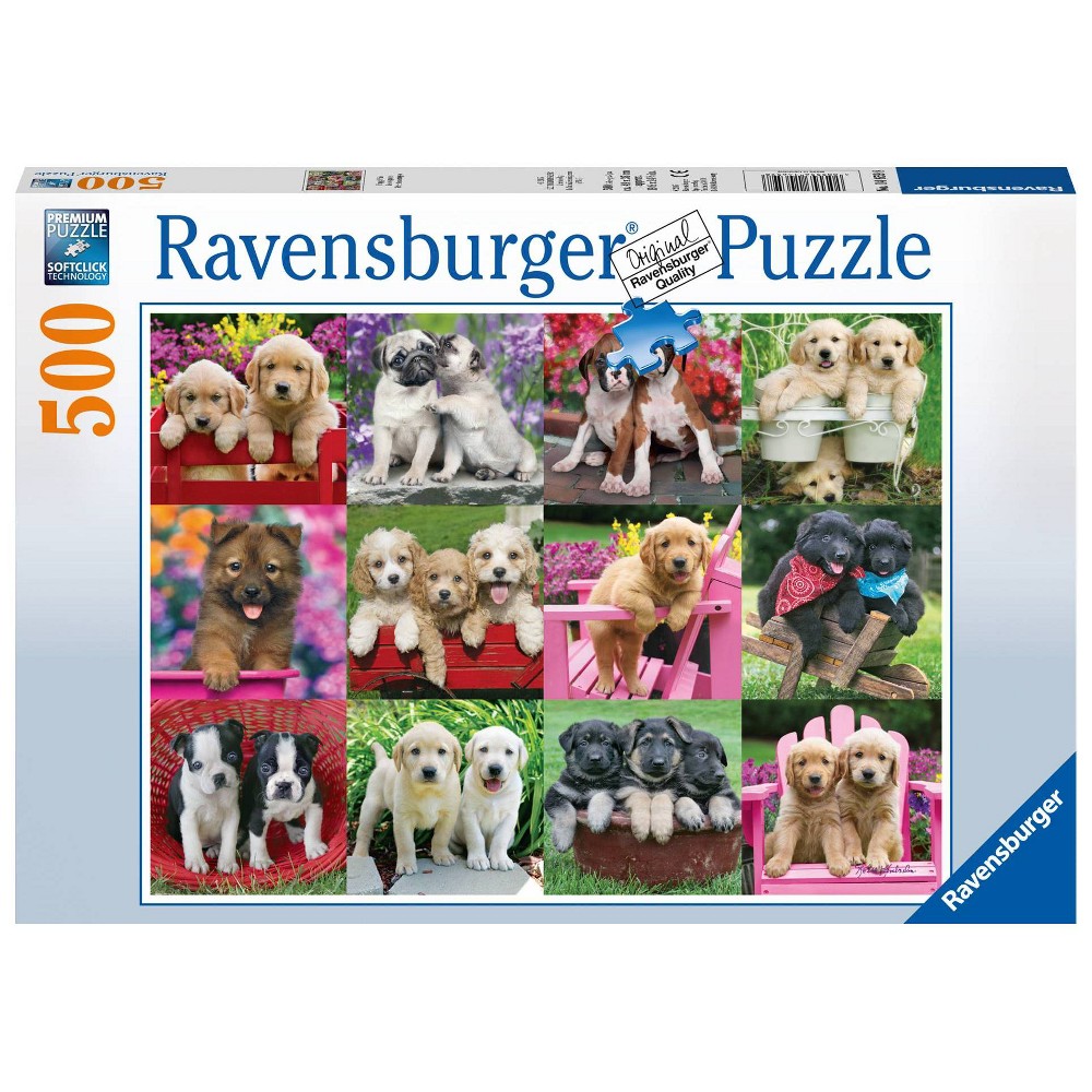 Ravensburger Puppy Pals Jigsaw Puzzle - 500pc