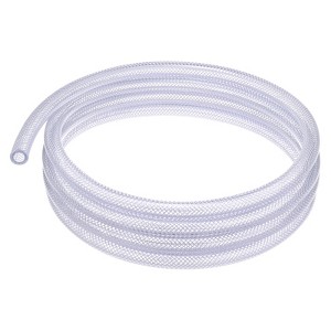 Unique Bargains PVC Flexible Clear Reinforced Tubing 1 Count - 1 of 4
