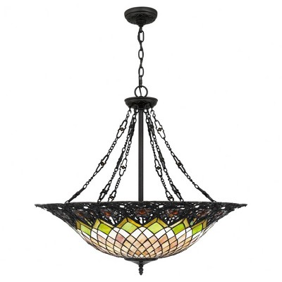 Quoizel Lighting Adriana 6 - Light Pendant in  Vintage Bronze