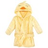 Hudson Baby Plush Bathrobe and Toy, Yellow Duck, One Size - 3 of 4