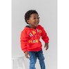Sesame Street Cookie Monster Zip Up Hoodie Toddler - 4 of 4