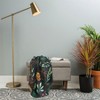 Ninola Design Christmas Botanical Charcoal Woven Throw Blanket - Deny Designs - 2 of 2