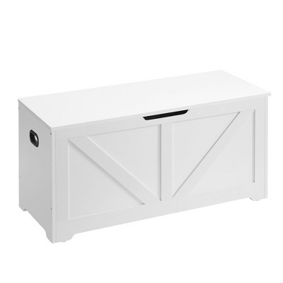 Vasagle Storage Chest Storage Trunk With 2 Safety Hinges 15.7 X 39.4 X ...