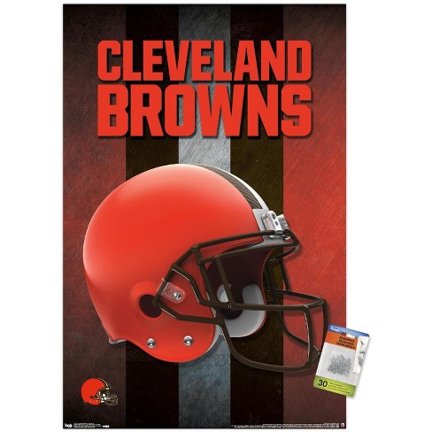 NFL Cleveland Browns - Nick Chubb 22 Wall Poster, 14.725 x 22.375