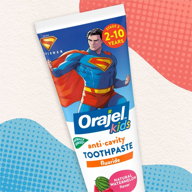 Orajel Kids' Superman Toothpaste - Watermelon - 4.2oz : Target