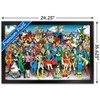 Trends International DC Comics - The Lineup Framed Wall Poster Prints - 3 of 4